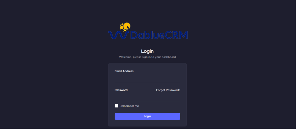 Dablue CRM All-in-One Customer Relationship Management Platform